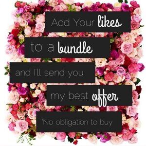 BUNDLE & SAVE!! SEND ME AN OFFER DON'T BE SHY!!